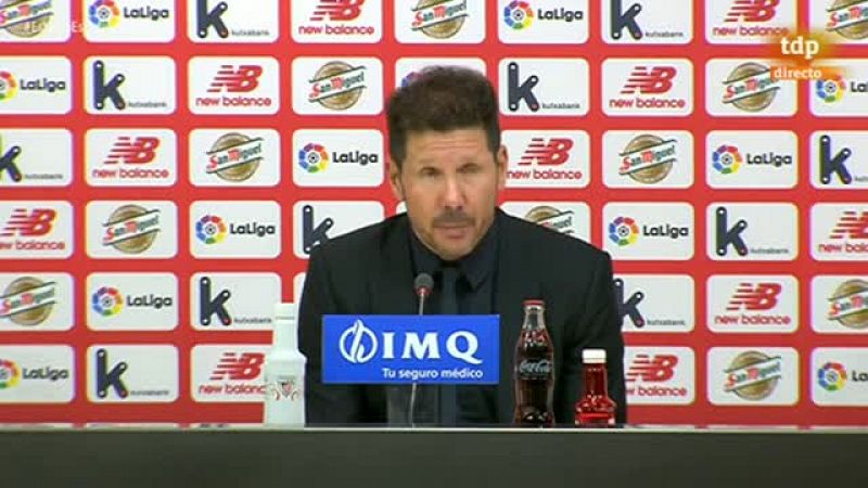 Simeone: "Ha sido un triunfo muy importante"