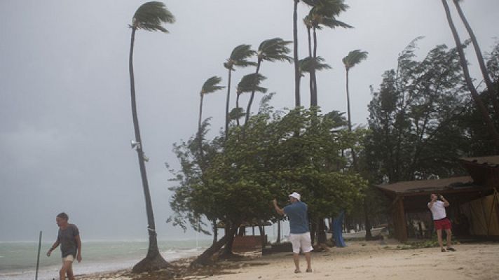 El huracán María se acerca a República Dominicana