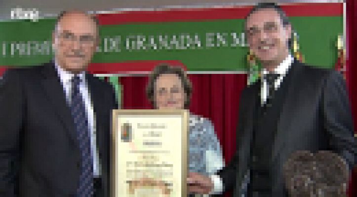El director de la OCRTVE recibe el Premio Ciudad de Granada