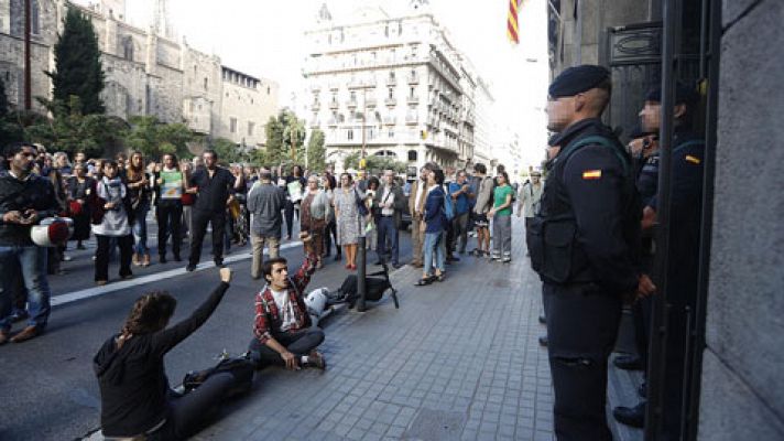 Seis de los 14 detenidos en la operación contra el 1-O quedan en libertad