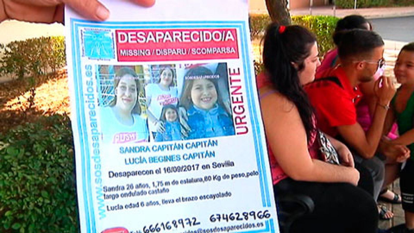 Telediario 1: Desaparecida una mujer embarazada, de 26 años, y su hija, de 6, en Sevilla | RTVE Play