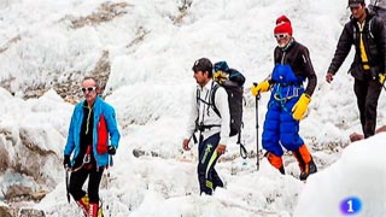 Telediario 1: Iñurrategi, Vallejo y Zabalza ensalzan los verdaderos "valores del alpinismo" | RTVE Play