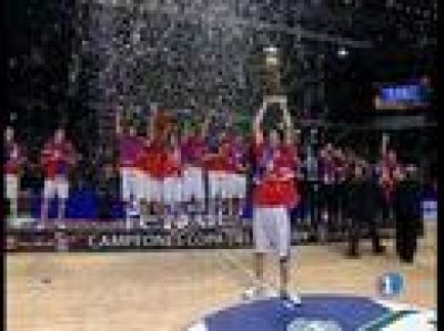 Esta es la celebracin 24 horas despus de la final ms emocionante de las ltimas ediciones de la Copa del Rey. El baskonia lleg al Palacio como el mximo favorito y ha regresado a Vitoria con su sexta Copa (23/02/2009).
 