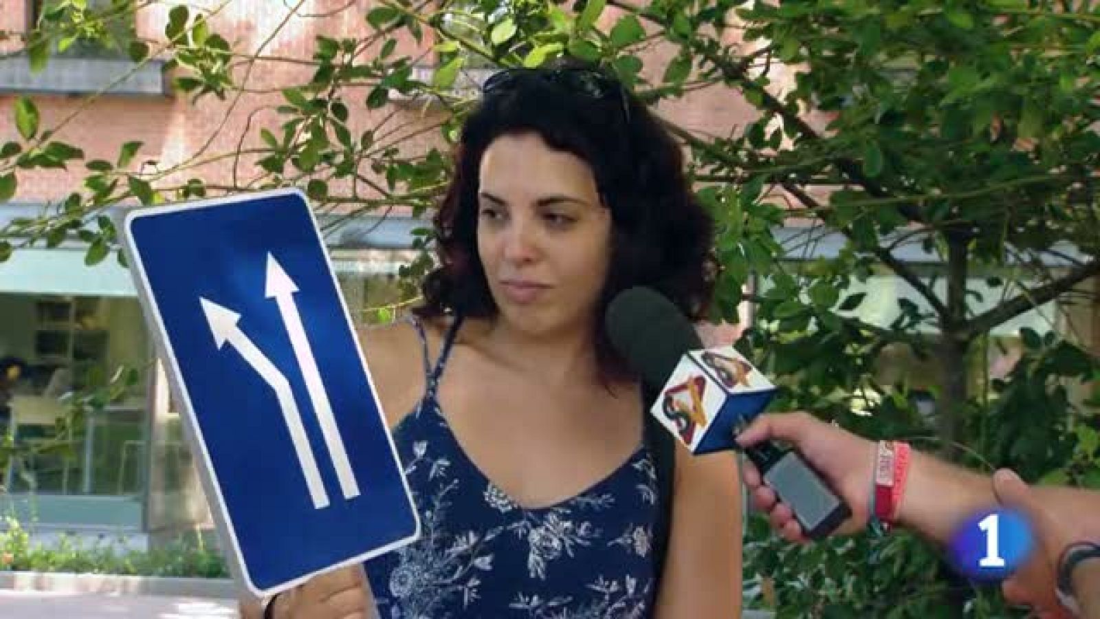 'Señales' - Bifurcación a la izquierda