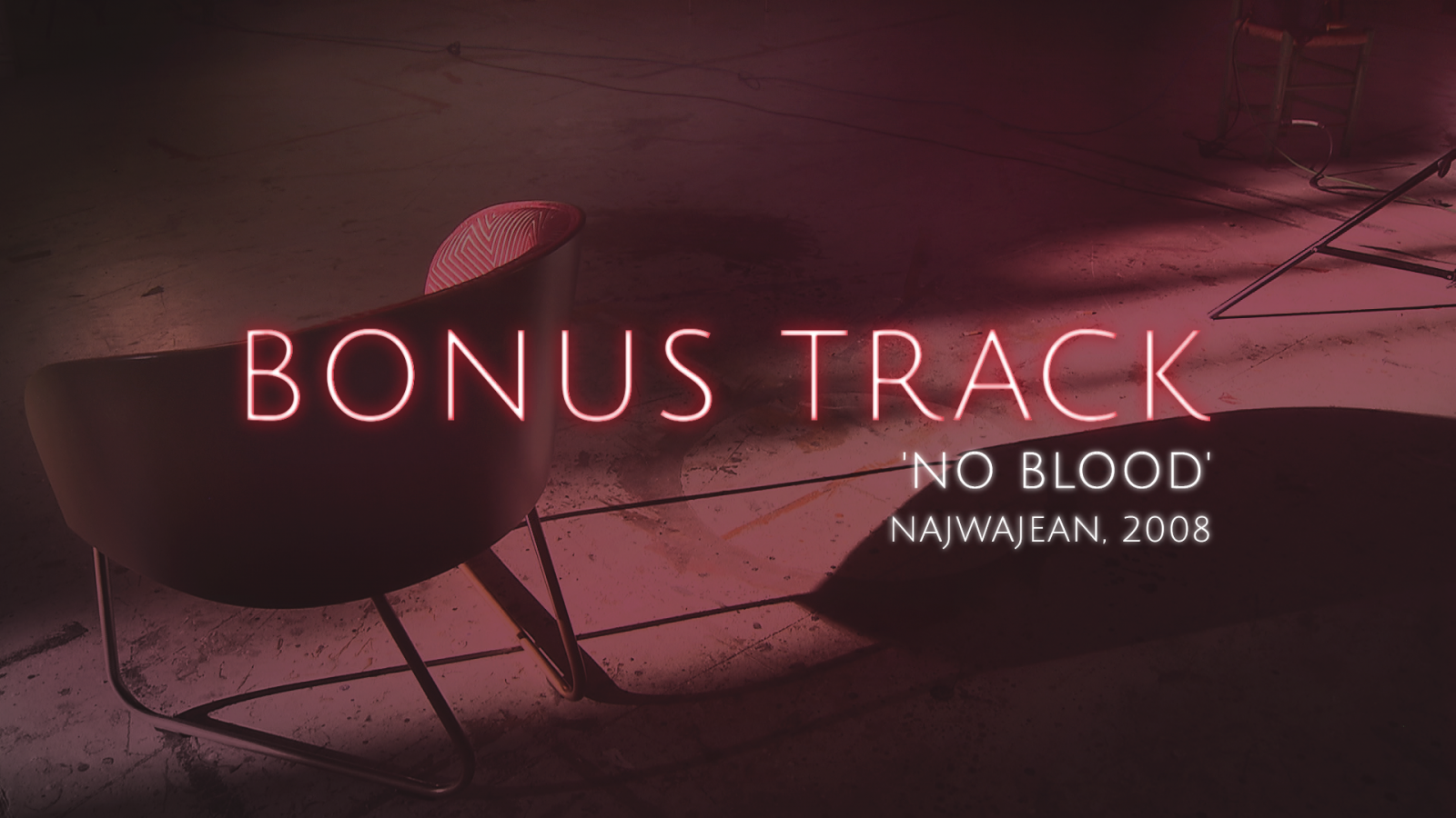 Bonus Track: 'No Blood', NajwaJean (Teaser) | RTVE Play