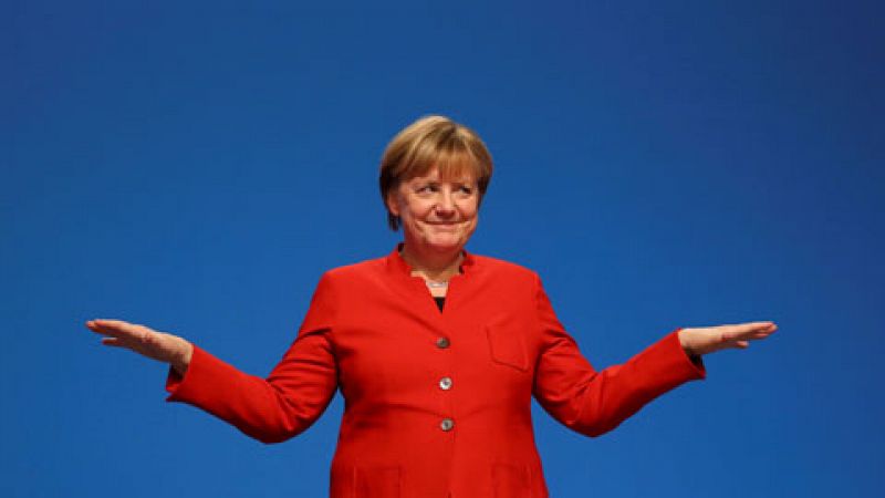 Los sondeos en las elecciones alemanas dan como ganadora a Merkel