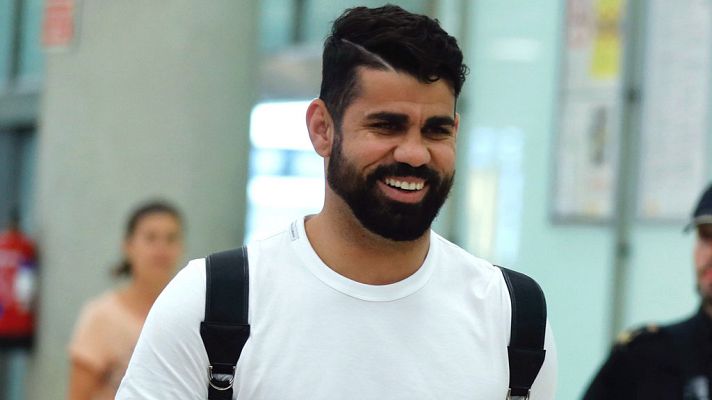 Telediario 1 - Diego Costa, feliz en Madrid: "El Atleti es mi casa"