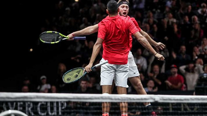 Laver Cup 2017 Dobles: R. Nadal / T. Berdych - N.Kyrgios/ J.