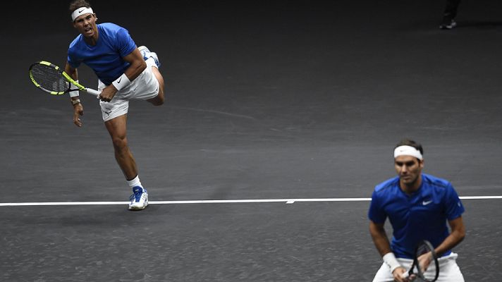 - Nadal y Federer ganan su primer doble juntos