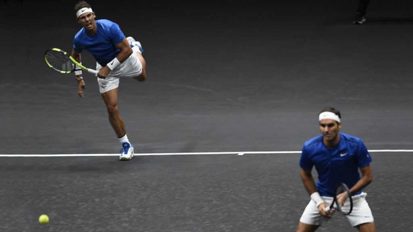 Tenis - Laver Cup 2017 Dobles: R. Nadal / R.Federer - S.Querrey/ J. Sock