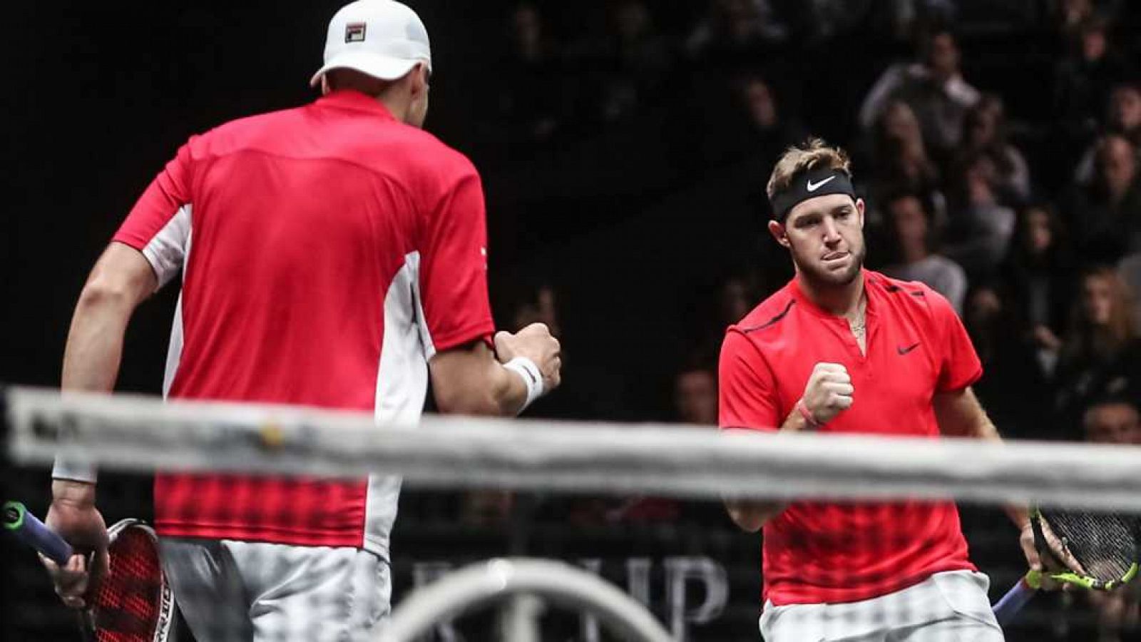 Tenis - Laver Cup 2017 Primer partido desde Praga: Dobles: T.Berdych/M.Cilic - J.Sock/J.Isner