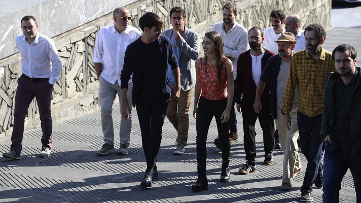 Telediario 1 - Nuevas películas llegan al Festival de San Sebastián