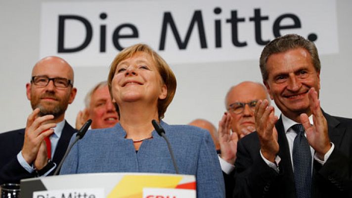 Merkel vuelve a ganar en Alemania y la ultraderecha entra en el Bundestag
