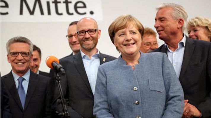 Angela Merkel gana las elecciones en Alemania