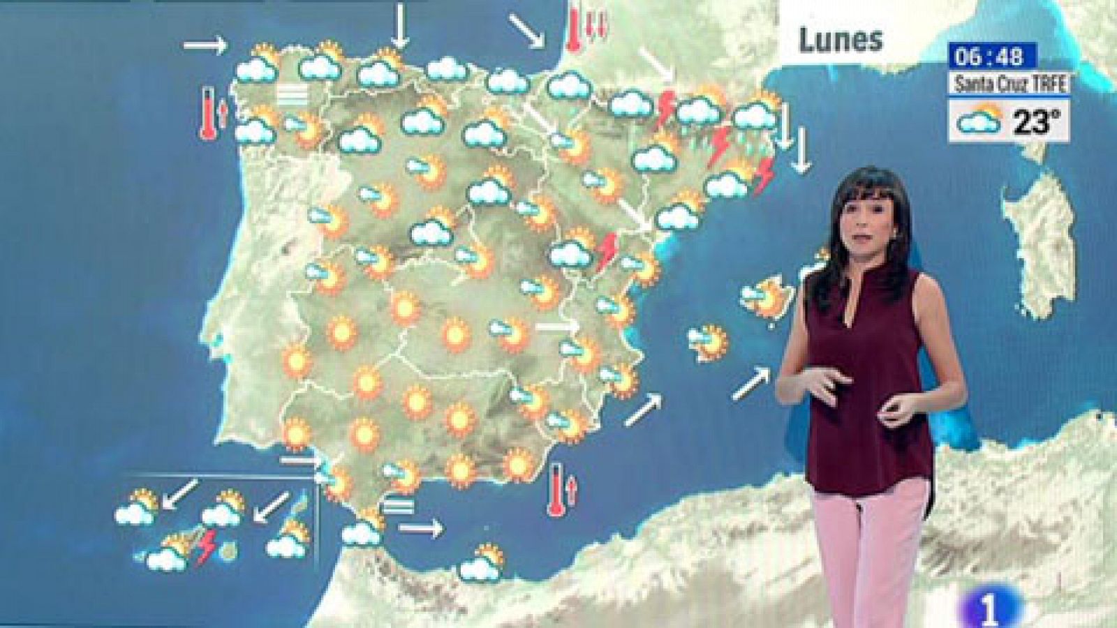 El tiempo: El frente atlántico se desplaza al este de forma poco activa | RTVE Play