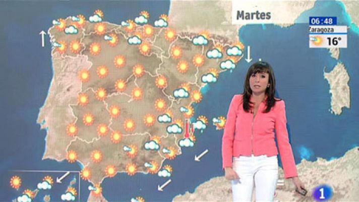 Tiempo estable en el país, salvo en la zona mediterránea