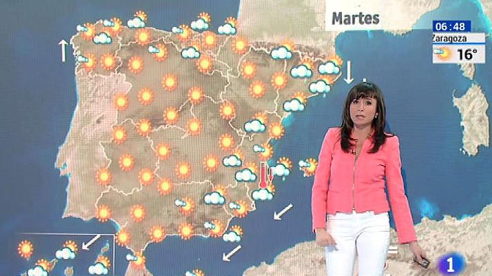 El tiempo - Tiempo estable en el país, salvo en la zona mediterránea