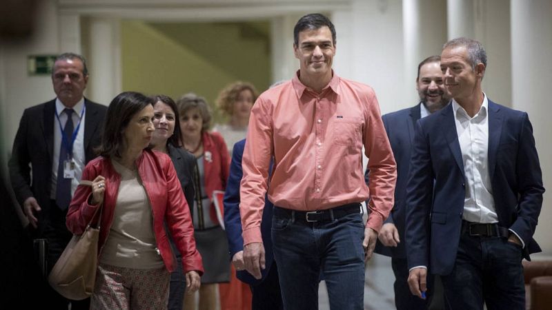 Referéndum en Cataluña - Pedro Sánchez: "¿De qué sirve un Gobierno que delega sus funciones en los tribunales?"