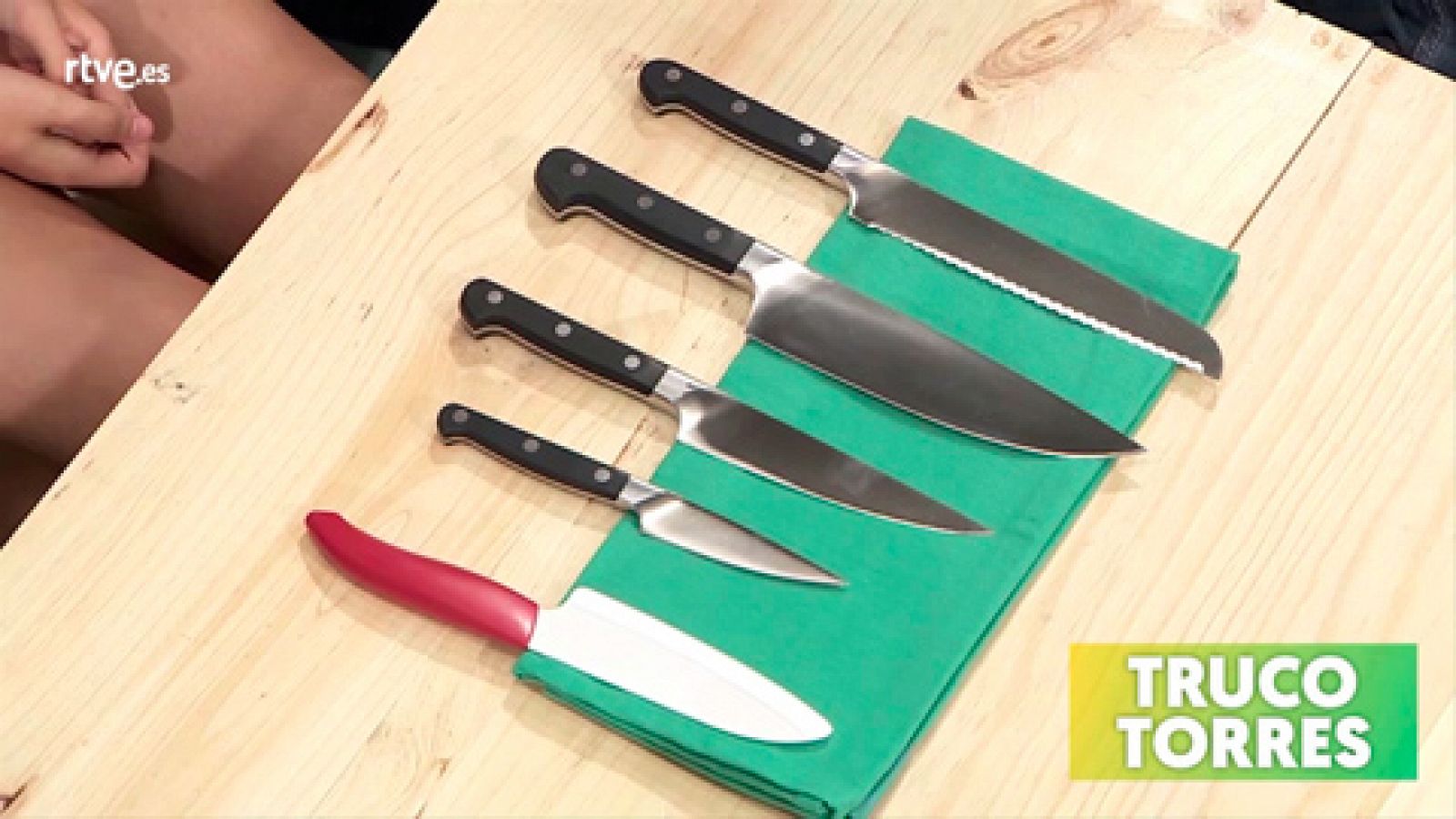 Trucos de cocina - Cómo utilizar correctamente los cuchillos