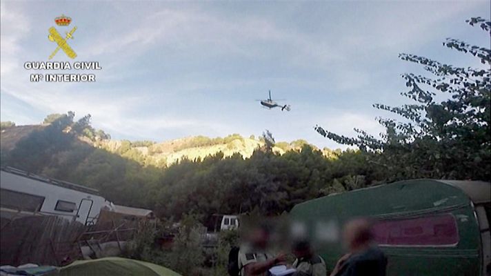 Telediario 1 - La Guardia Civil detiene a un ciudadano francés buscado por un asesinato