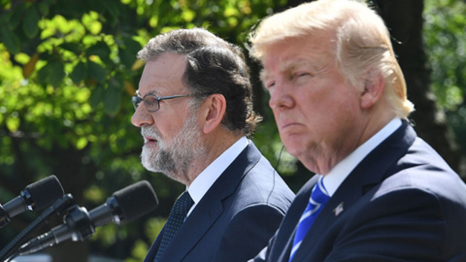 Trump, ante Rajoy: "España es un gran país y debería permanecer unido"