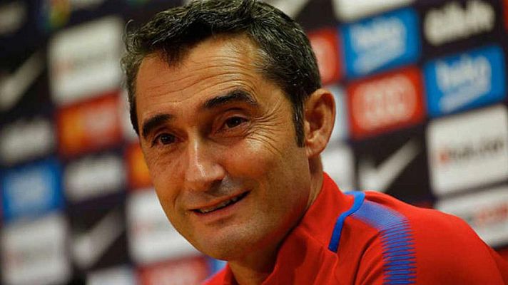 Telediario 1 - Valverde: "Si ganas, todo es de color de rosa"