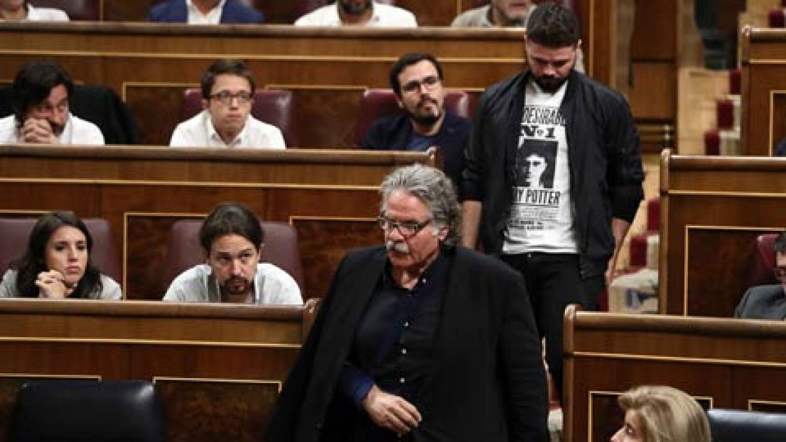 Rufián: "Cataluña quiere recuperar el país que le robaron hace 80 años" - Informativo 24h | Ver