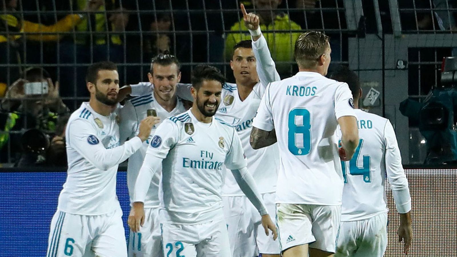 Bale y Cristiano acaban con el muro de Dortmund