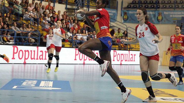Balonmano - Campeonato Europa Fem. 1ª jornada: España - Turquía