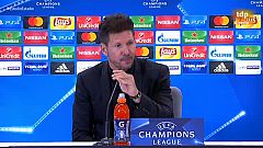 Simeone: "El Chelsea fue mejor"