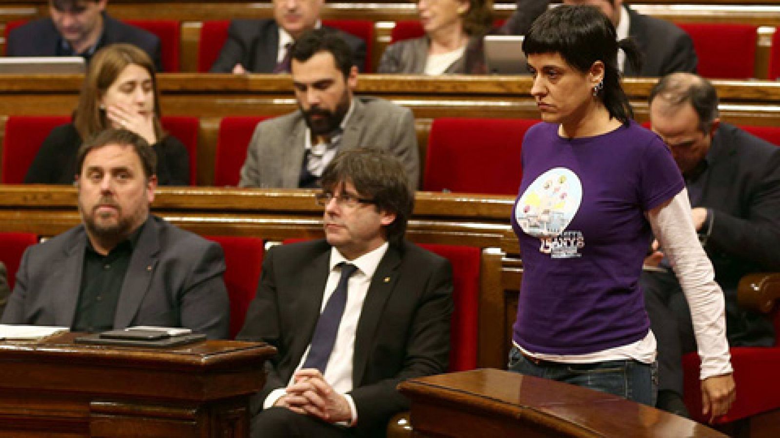 Referéndum en Cataluña: La CUP presiona al Govern para que declare unilateralmente la independencia