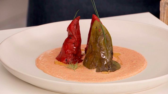 RTVE Cocina - Pimientos rellenos de txangurro