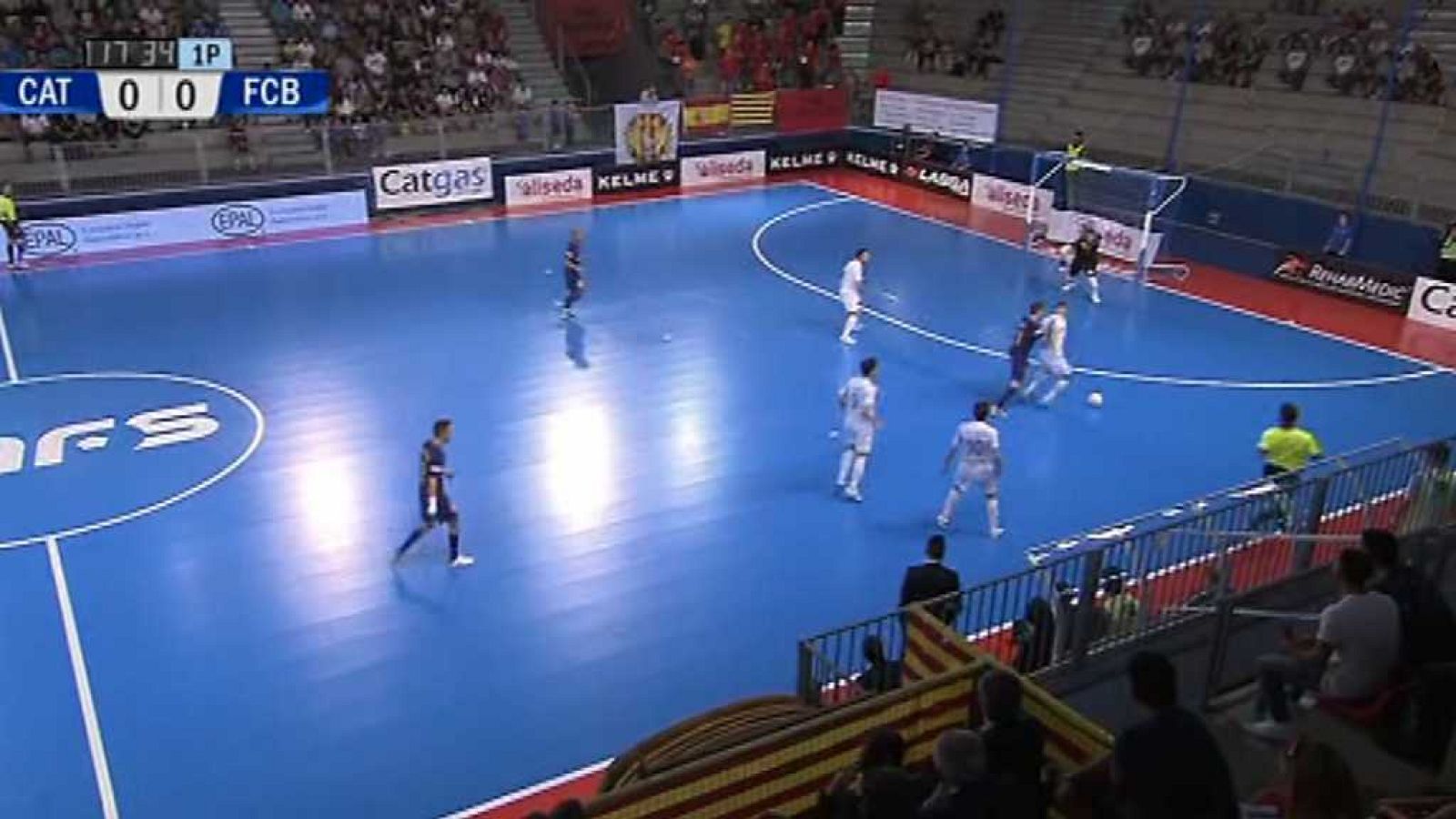 Fútbol Sala - Liga Nacional 3ª jornada: Catgas Energía - FC Barcelona Lassa, desde Barcelona - ver ahora