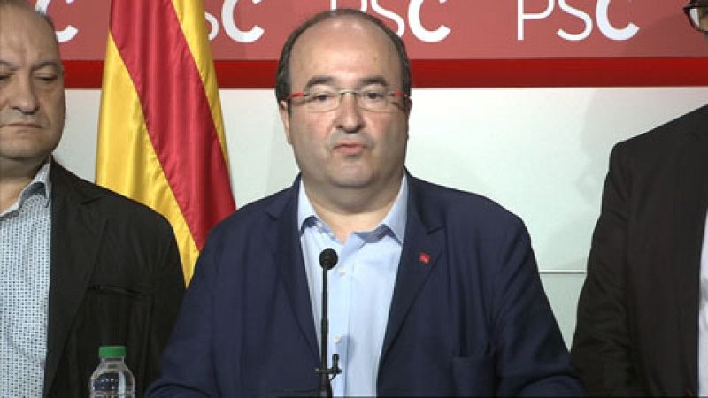 Referéndum en Cataluña | Iceta: "La irresponsabilidad de unos y otros nos ha traído hasta aquí"