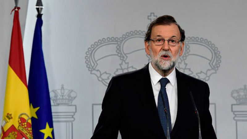 Rajoy comparecer en el Congreso y convoca a los partidos ante la situacin en Catalua