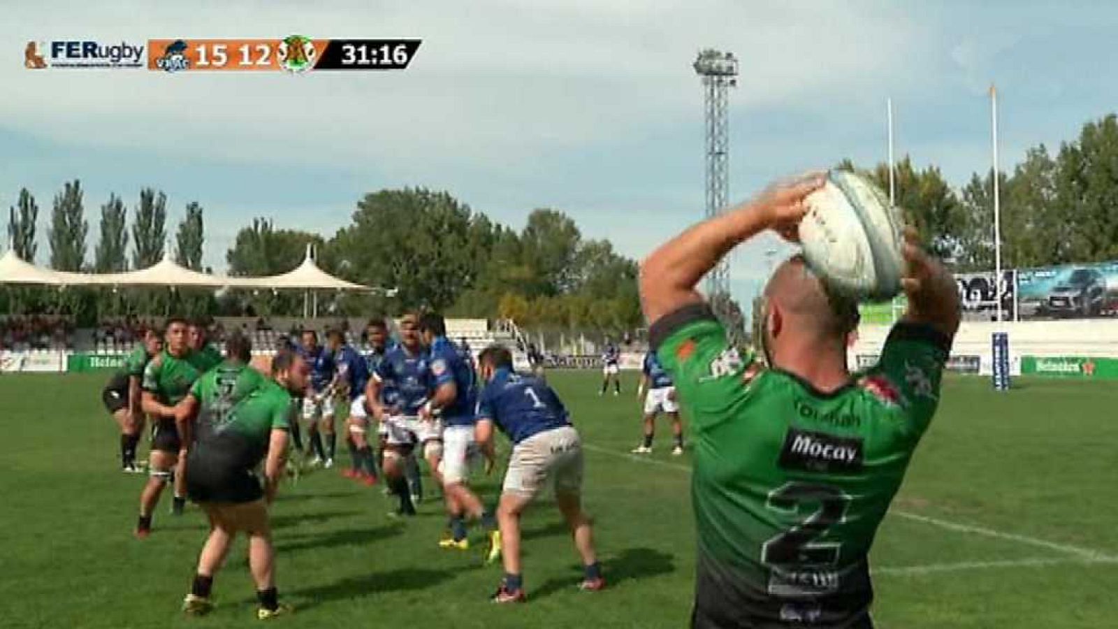 Rugby - Liga División de Honor 3ª jornada: VRAC Valladolid - Gernika RT, desde Valladolid - ver ahora