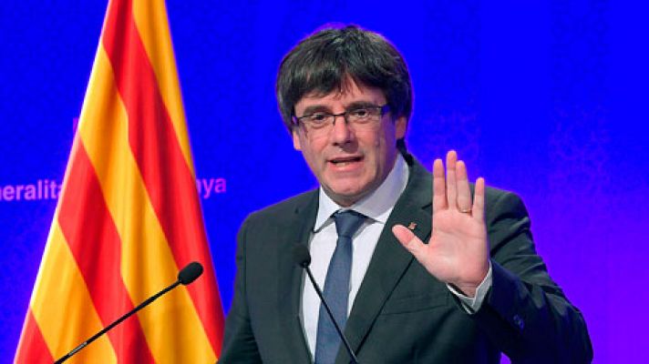 Informativo 24h - Puigdemont aboga por "aplicar" el resultado "vinculante" del 1-O