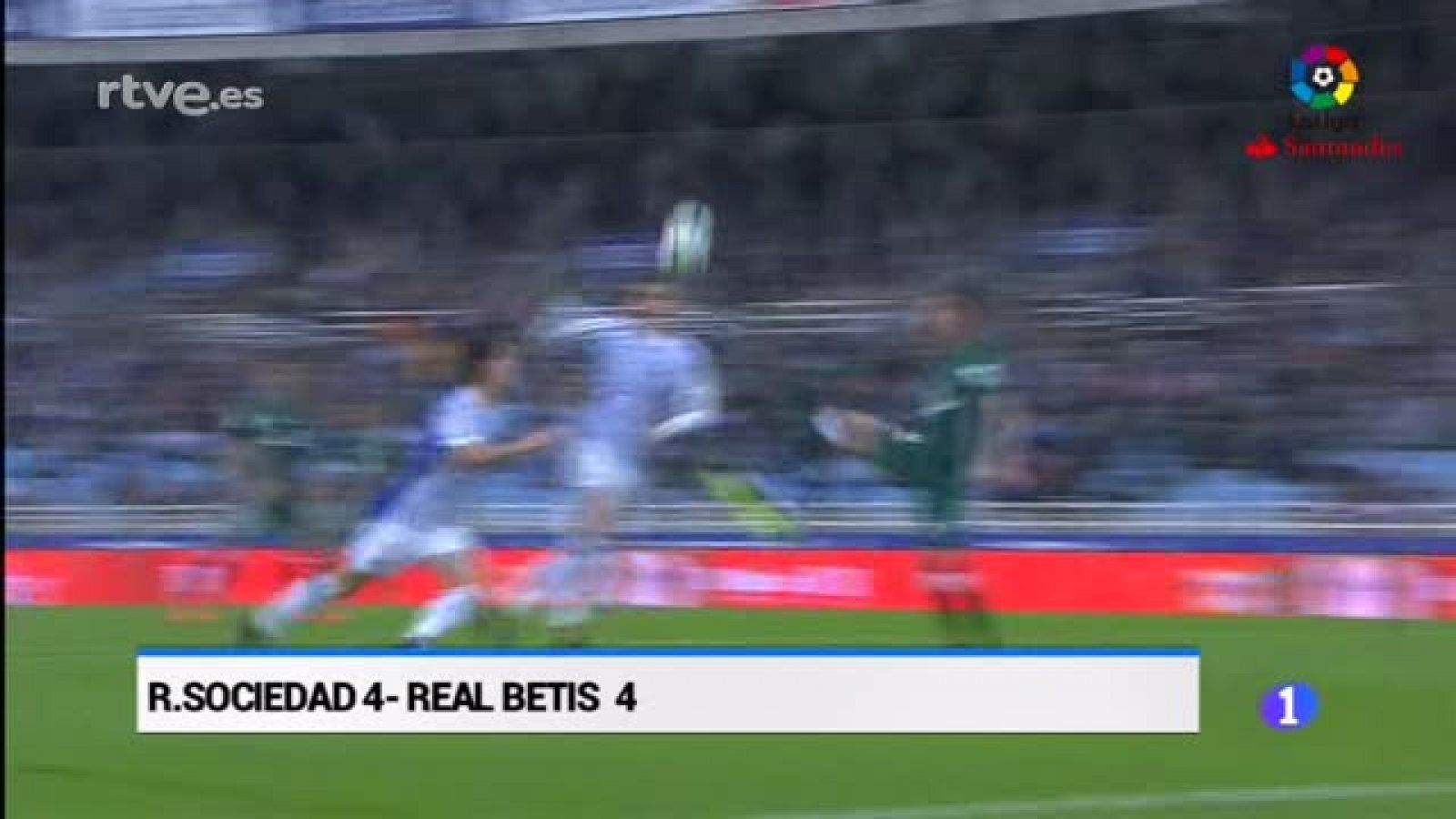 Festival de goles en Anoeta con un Betis que está en zona europea | Ver