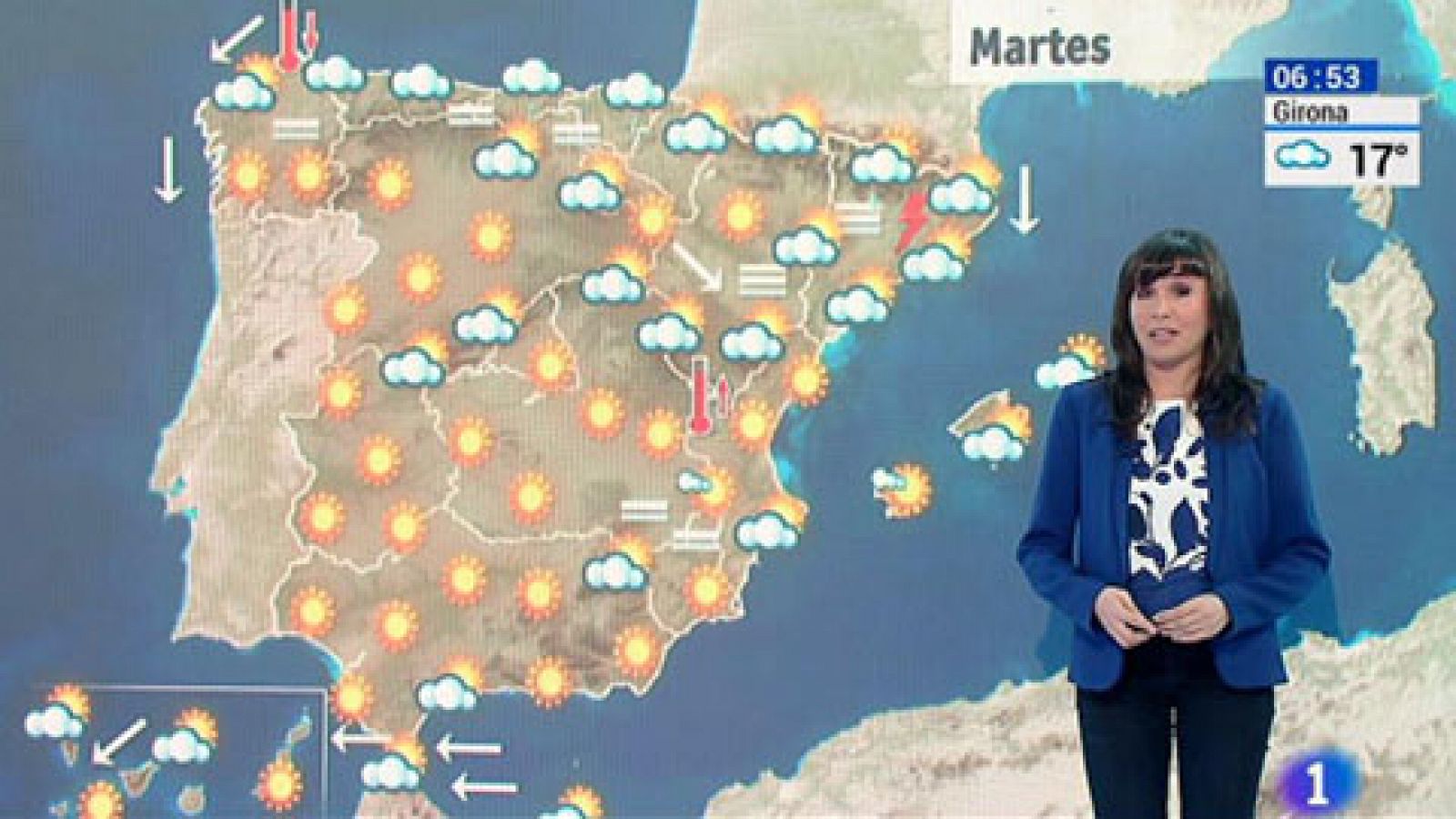 El tiempo: Temperaturas en ascenso en todo el país | RTVE Play