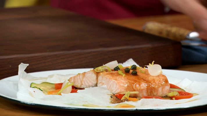 RTVE Cocina - Papillote de salmón