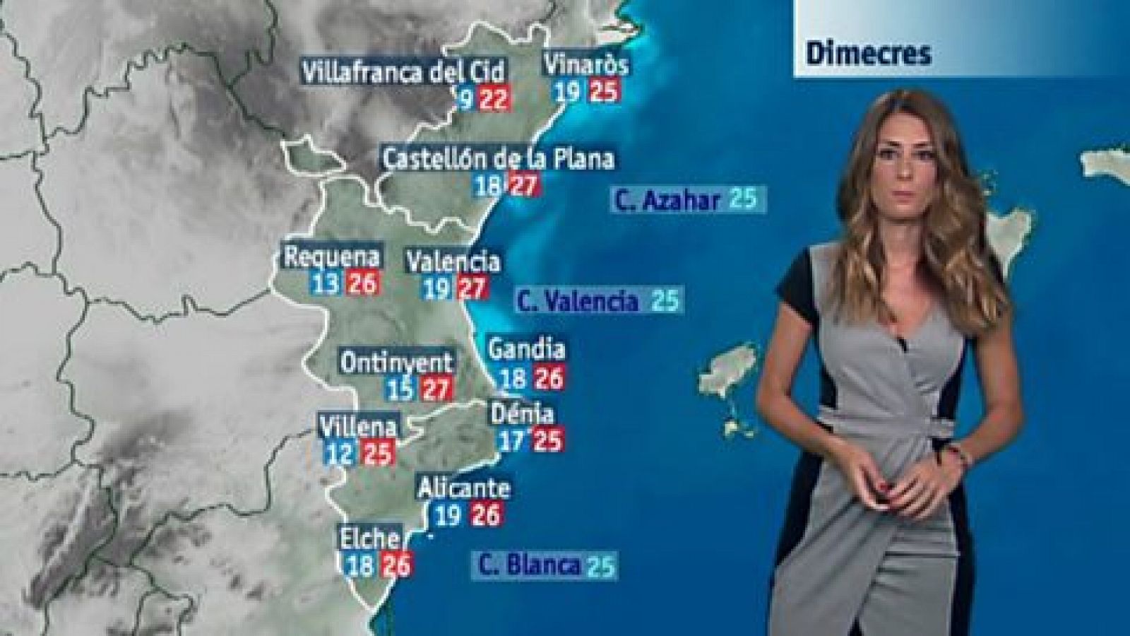 L'informatiu - Comunitat Valenciana: El tiempo en la Comunidad Valenciana - 03/10/17 | RTVE Play