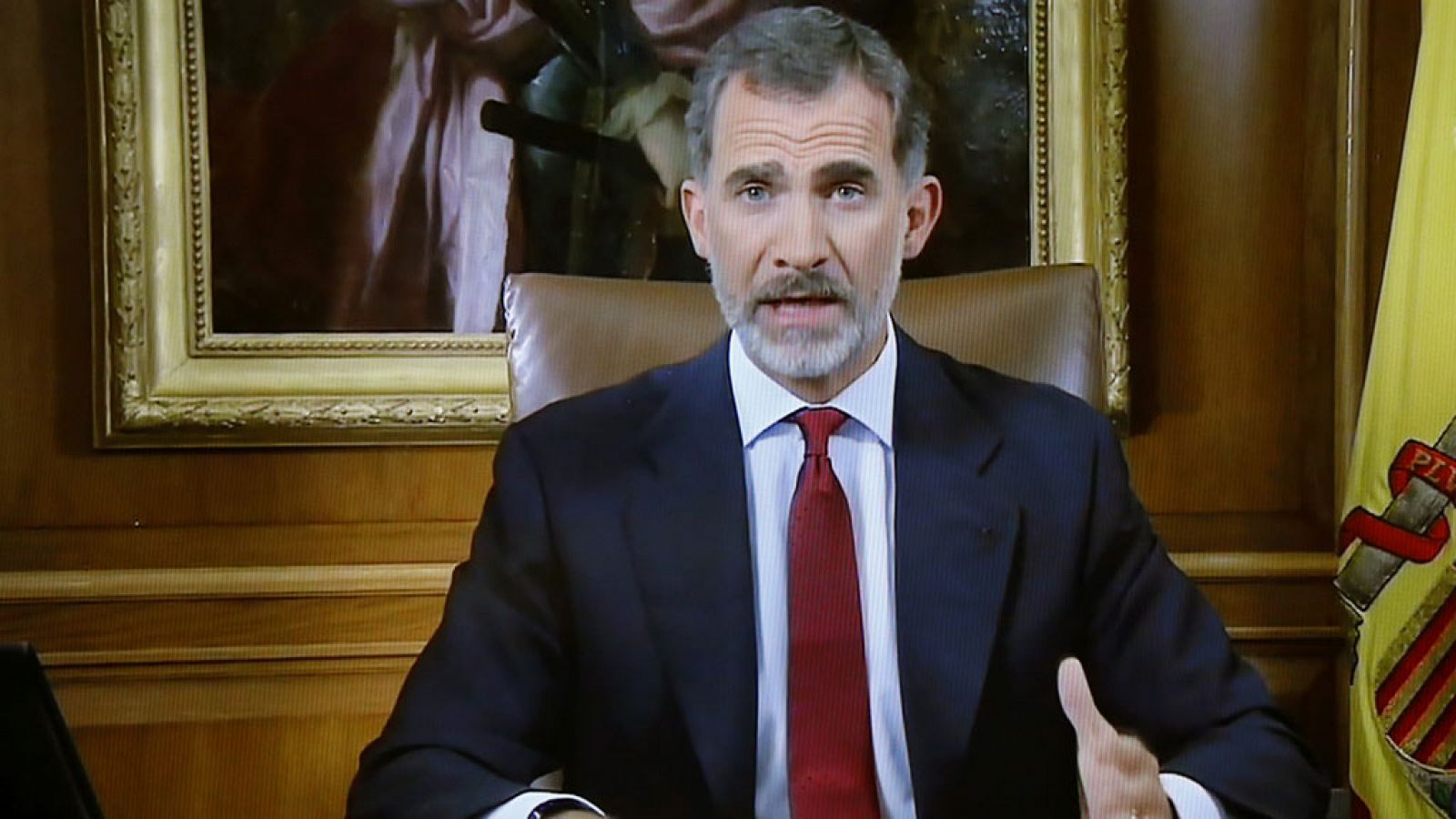 Felipe VI hace una defensa a la Constitución y el respeto a la ley