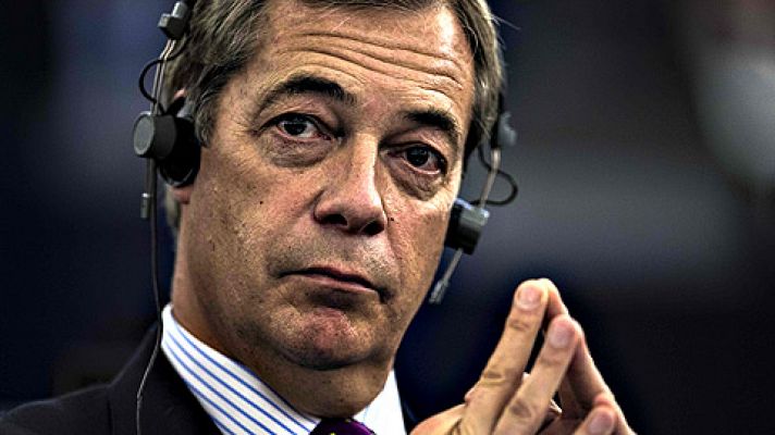 El eurófobo Farage cuela el referéndum de Cataluña en el Parlamento Europeo