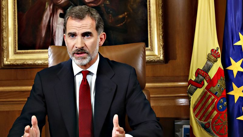 Las frases clave del discurso de Felipe VI sobre Cataluña