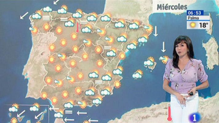 El tiempo - Predominio del tiempo estable y levante fuerte en Estrecho