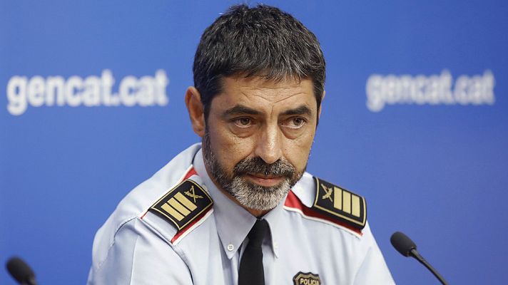 Telediario 1 - Referéndum en Cataluña: La Audiencia Nacional imputa a Trapero y a los presidentes de ANC y Òmnium por sedición