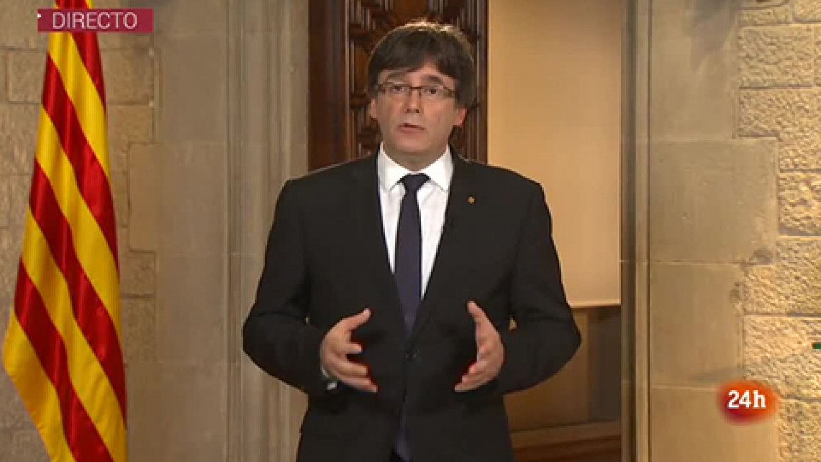 Sin programa: Puigdemont cree una "grave irresponsabilidad" que el Gobierno no atienda a los "ruegos" de mediación de terceros | RTVE Play