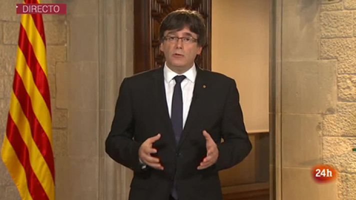  - Puigdemont cree una "grave irresponsabilidad" que el Gobierno no atienda a los "ruegos" de mediación de terceros