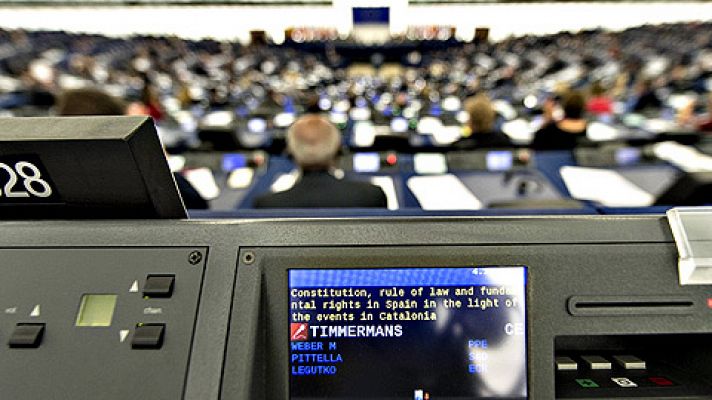 La Comisión Europea y los partidos de la Eurocámara piden diálogo para la crisis de Cataluña