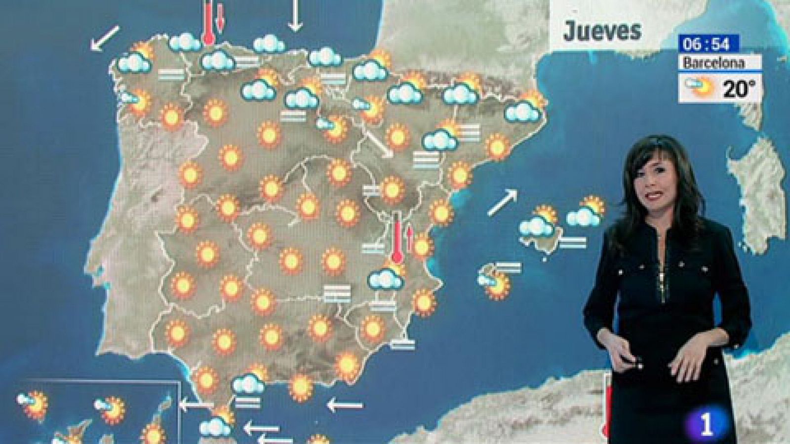 El tiempo: Tiempo estable y soleado con temperaturas veraniegas | RTVE Play